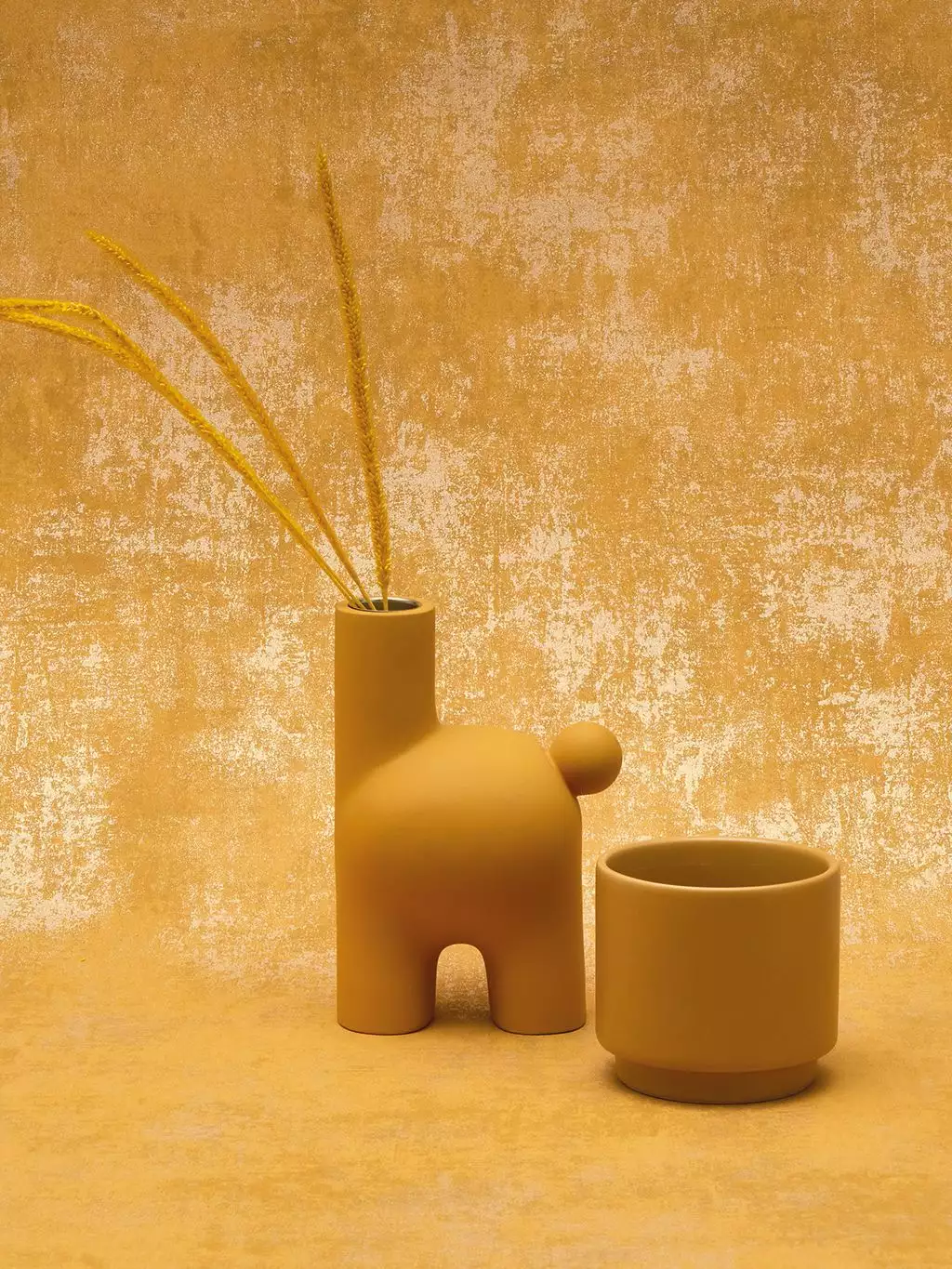 Stone, col. 61 - Stein - Gelb - Gold - Casadeco