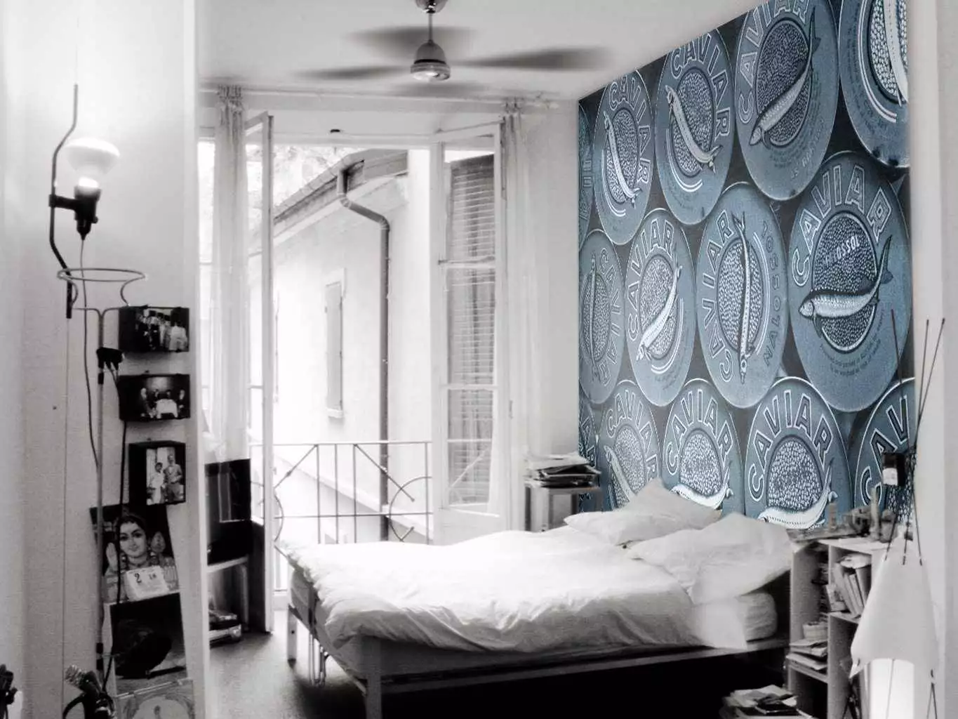 Caviar L, petrol - FotoTapeten - Kunst - Moderne Muster - Carlos