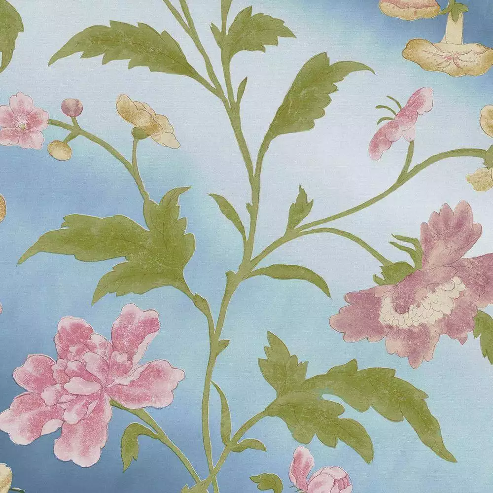 China Rose , Blue Lustre