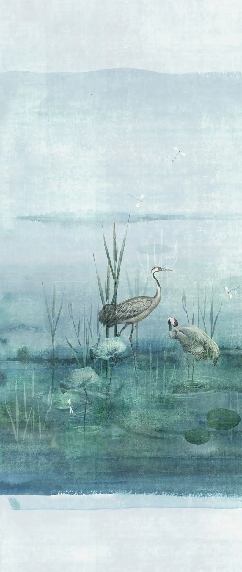 Waterside aqua, col. 2 - Multicolor - Masureel