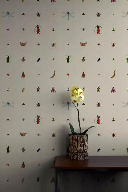 Insect Grid Wallpaper