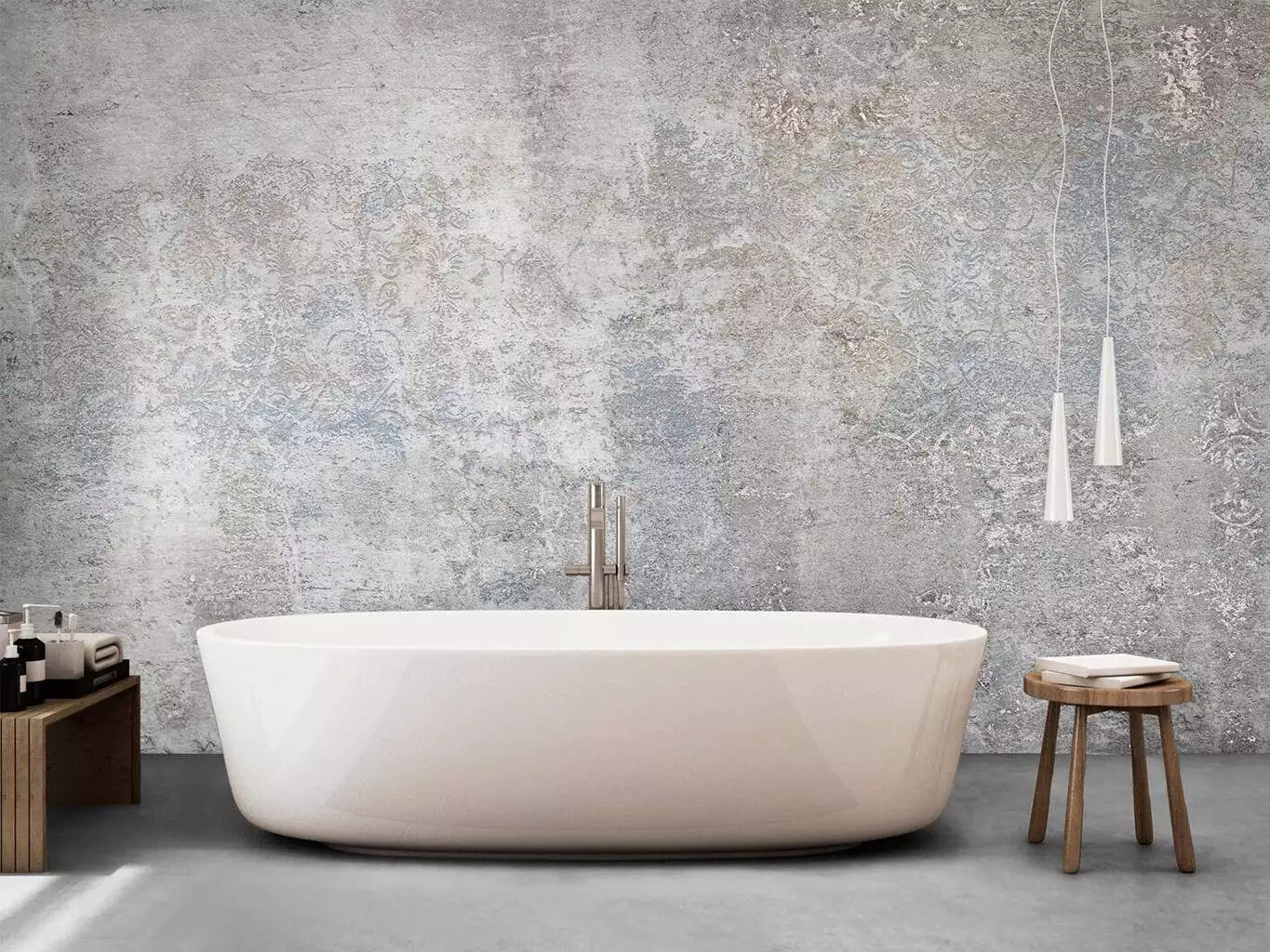 CAMELOT, GREY-BLUE - Beton - Multicolor - Tecnografica