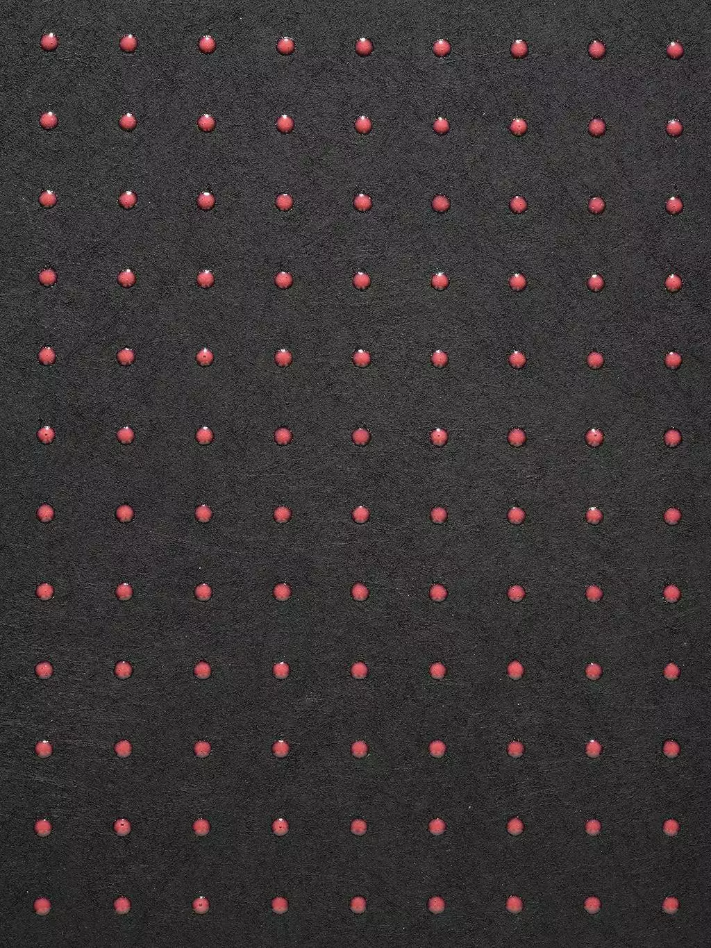 Dots, Ivory Black - 31010 - Punkte Tapeten - Rot - Schwarz - Arte - Le Corbusier Wallcoverings