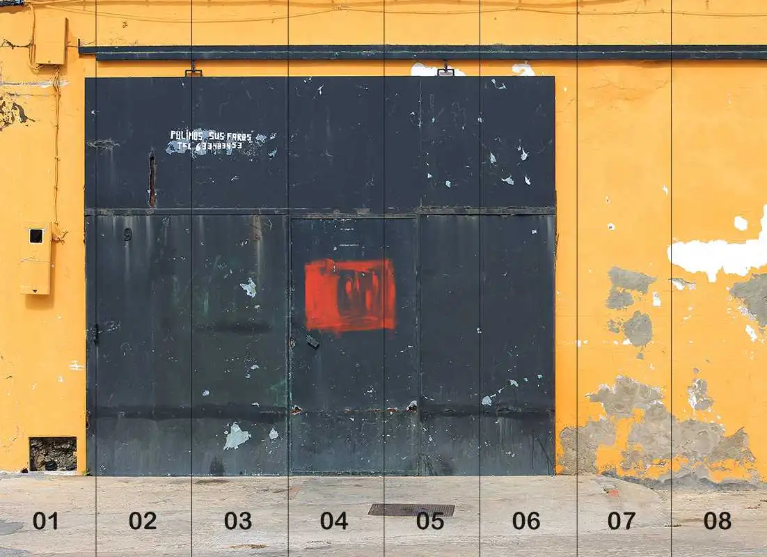 El Garaje - Fassade - Patina - Steinoptik - Anthrazit - Carlos