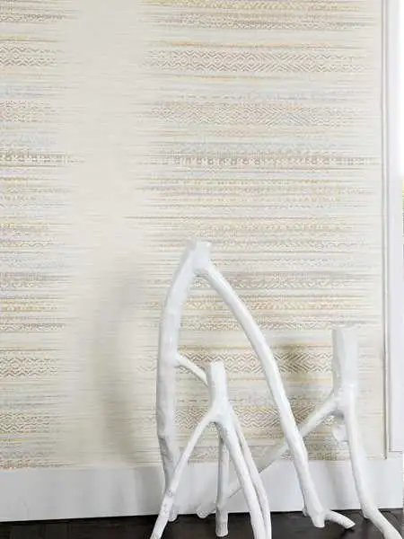 Hektor, col.01 - Gewebe - Creme - Hellbraun - Weiß - Èlitis