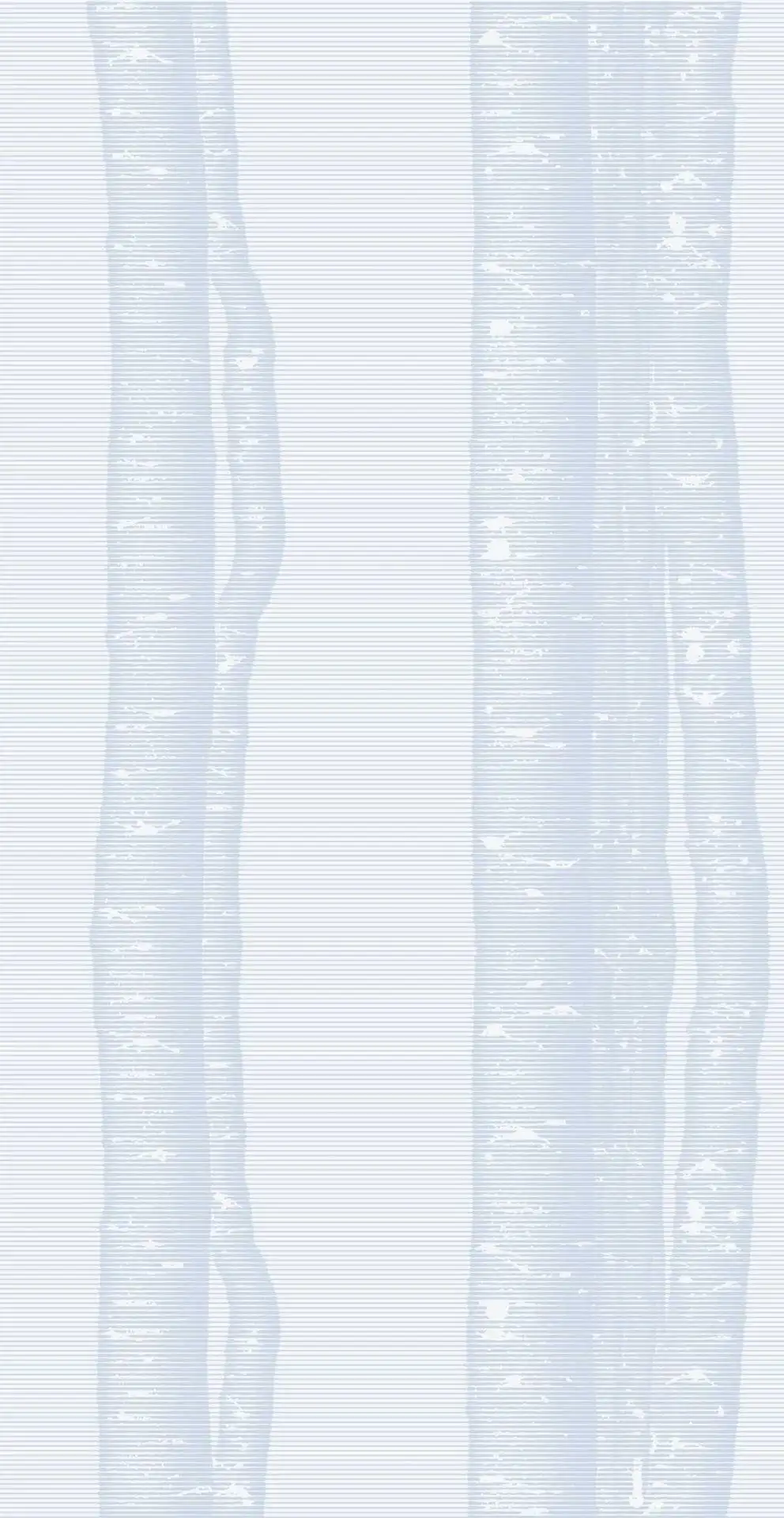 BirchesWood - stripesbluegrey - Bäume - Zeichnungen - Hellblau - Ingo Krasenbrink Design