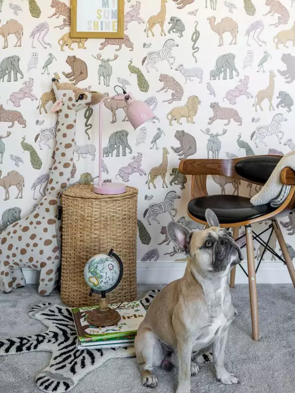 Assemble Wallpaper in Cashmere