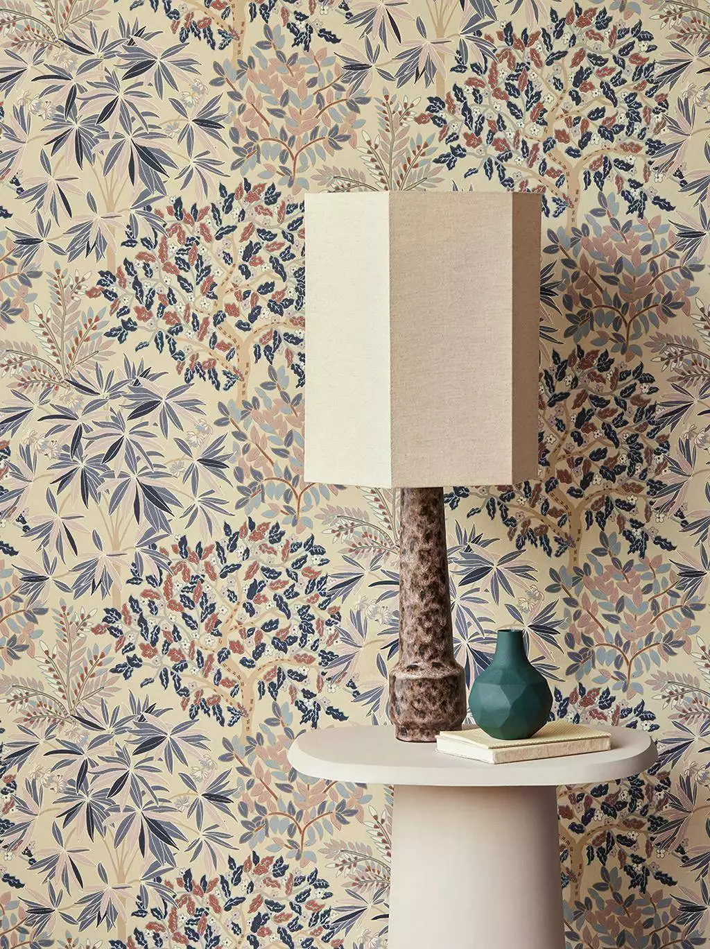 Festival Bouquet of flowers, col. 20 - Blumen - Blätter - Florale Muster - Multicolor - Eijffinger