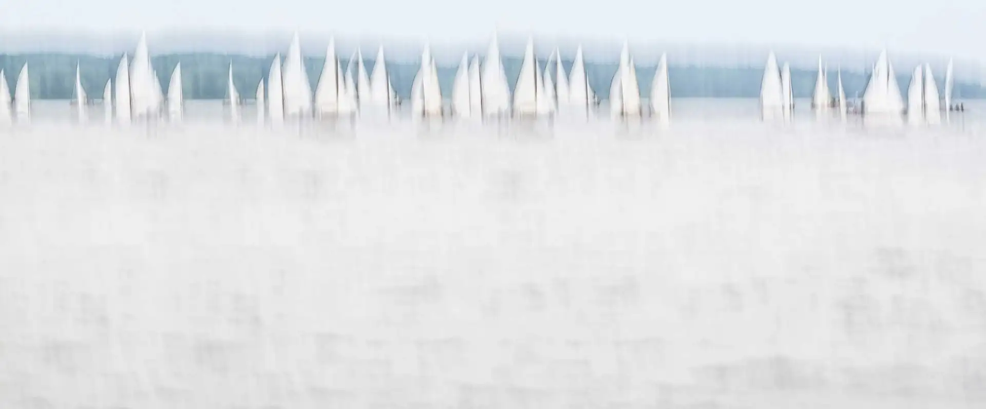 Regatta 2 - Farbverlauf - Schiffe - Wolken - Grau - Mint - Petrol - Weiß - Carlos