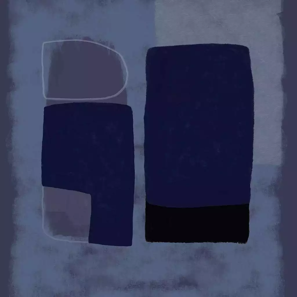 Abstract blues Abstract blues