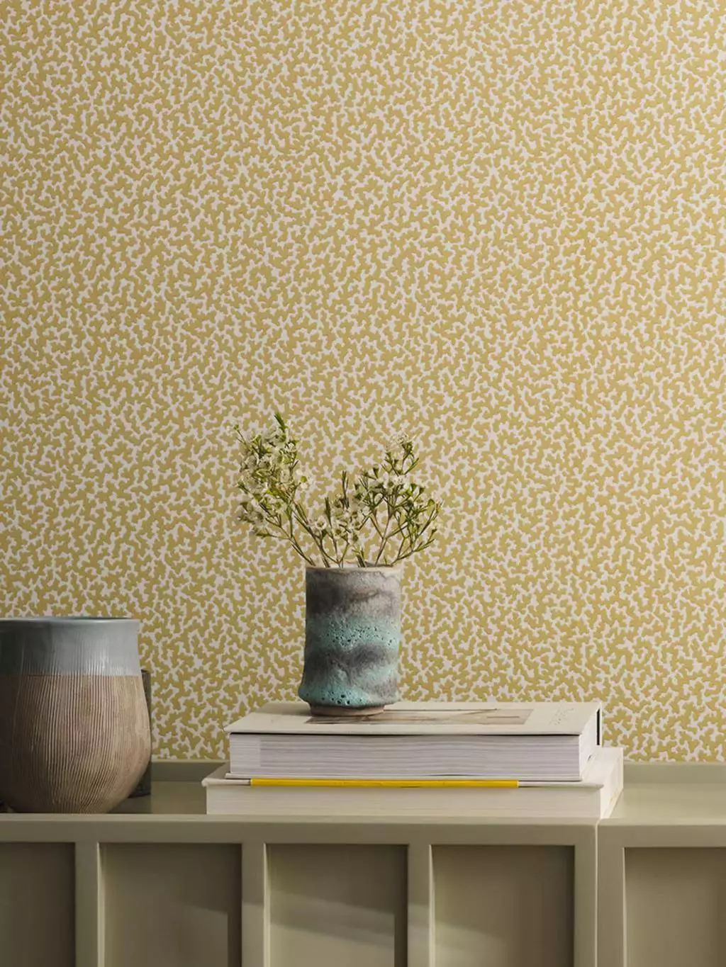 Junie, col. 05 - Korallen - Creme - Gelb - ROMO