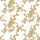 Almendro, col.07 - Blumen - Gold - Weiß - Tres Tintas