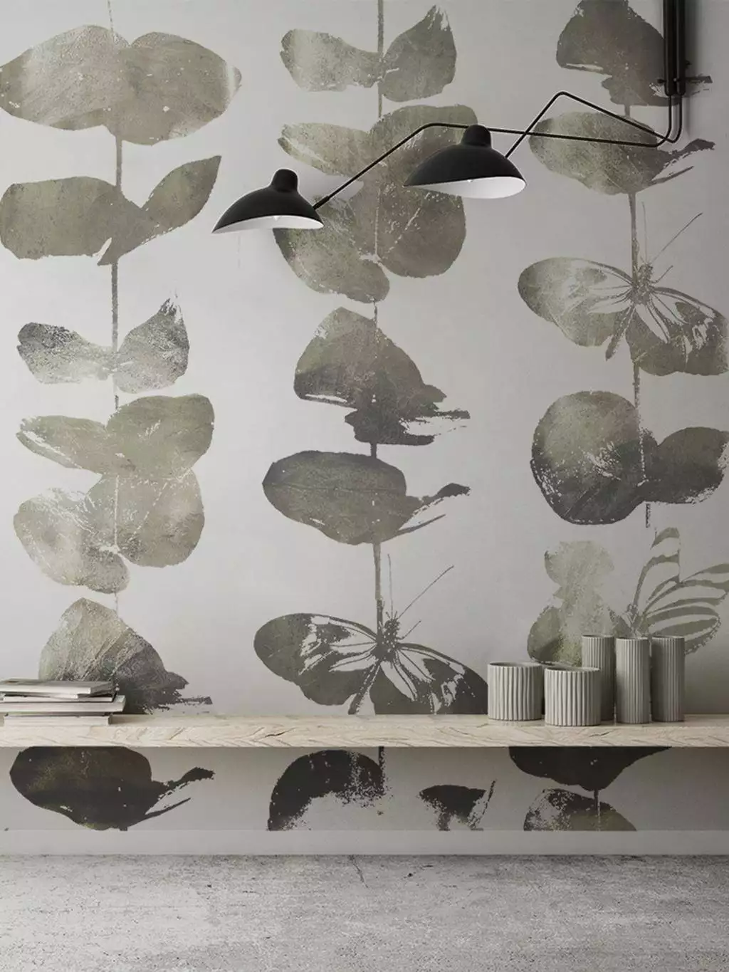 Columbia Road | Matt Gold - Blumen - Metallic - Gold - Custhom