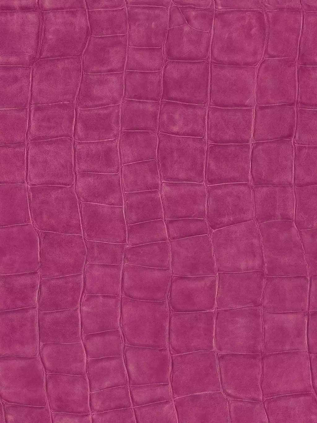 Big Croco, col. 17 - Leder - Moderne Muster - Tierhaut - Pink - Èlitis