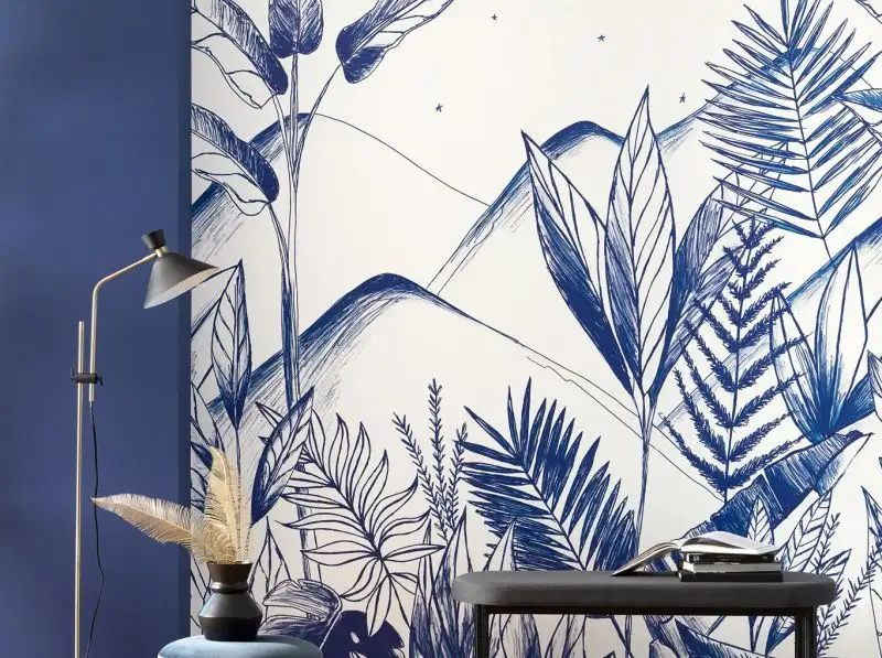 Only blue tropical night