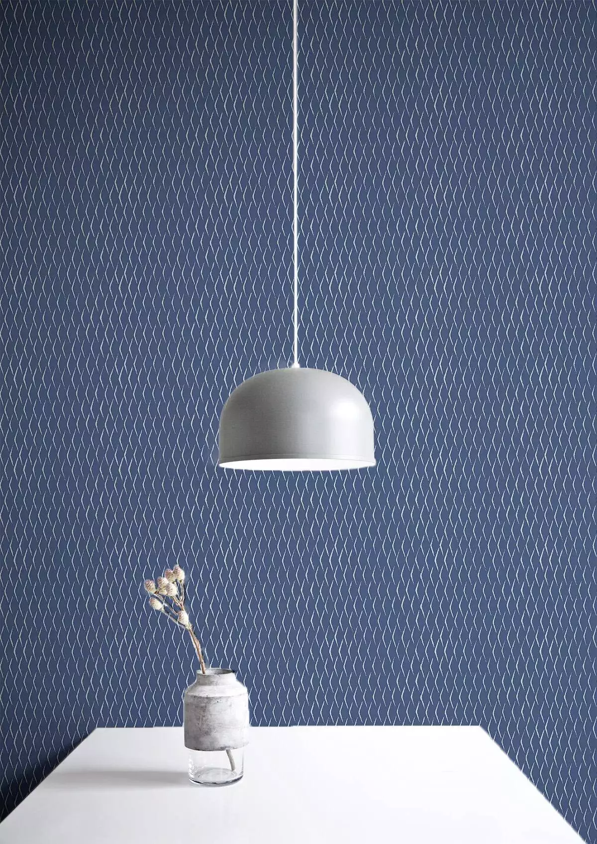 Ecailles, col.03 - Geflecht - Blau - Tres Tintas