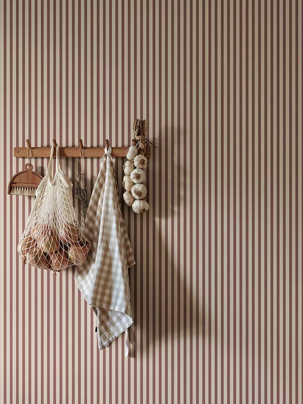 Estelle, col. 29 - Streifen - Braun - Rosa - Weinrot - Sandberg