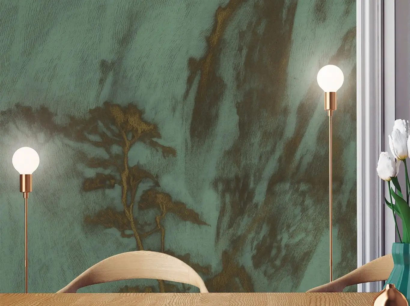 Teulada - Braun - Grün - Ocker - Schmitz