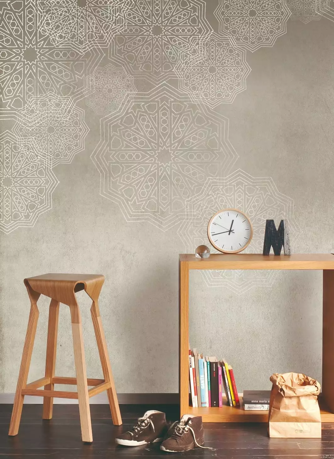 Alandalus, col.01 - Farbverlauf - Orientalische Tapeten - Ornamente Tapeten - Tres Tintas