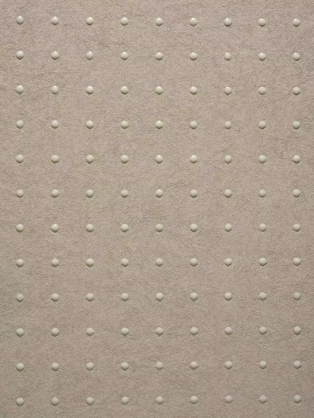 Dots, Discreet Natural Umber - 31038 - Punkte Tapeten - Hellbraun - Arte - Le Corbusier Wallcoverings