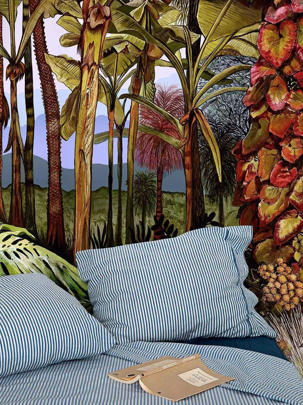 Botanico Manana - Blumen - Blätter - Bäume - Florale Muster - FotoTapeten - Früchte - Landschaft - Multicolor - COORDONNÈ