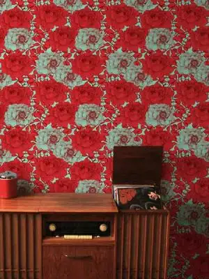 RoseFlower, poppy red