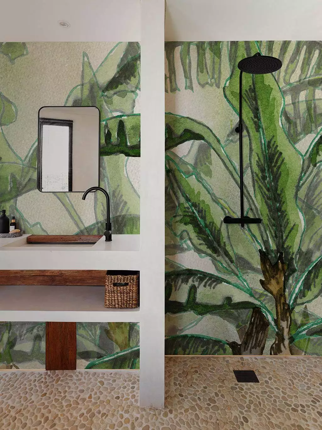 So far so close - Blätter - Grün - wall & decò