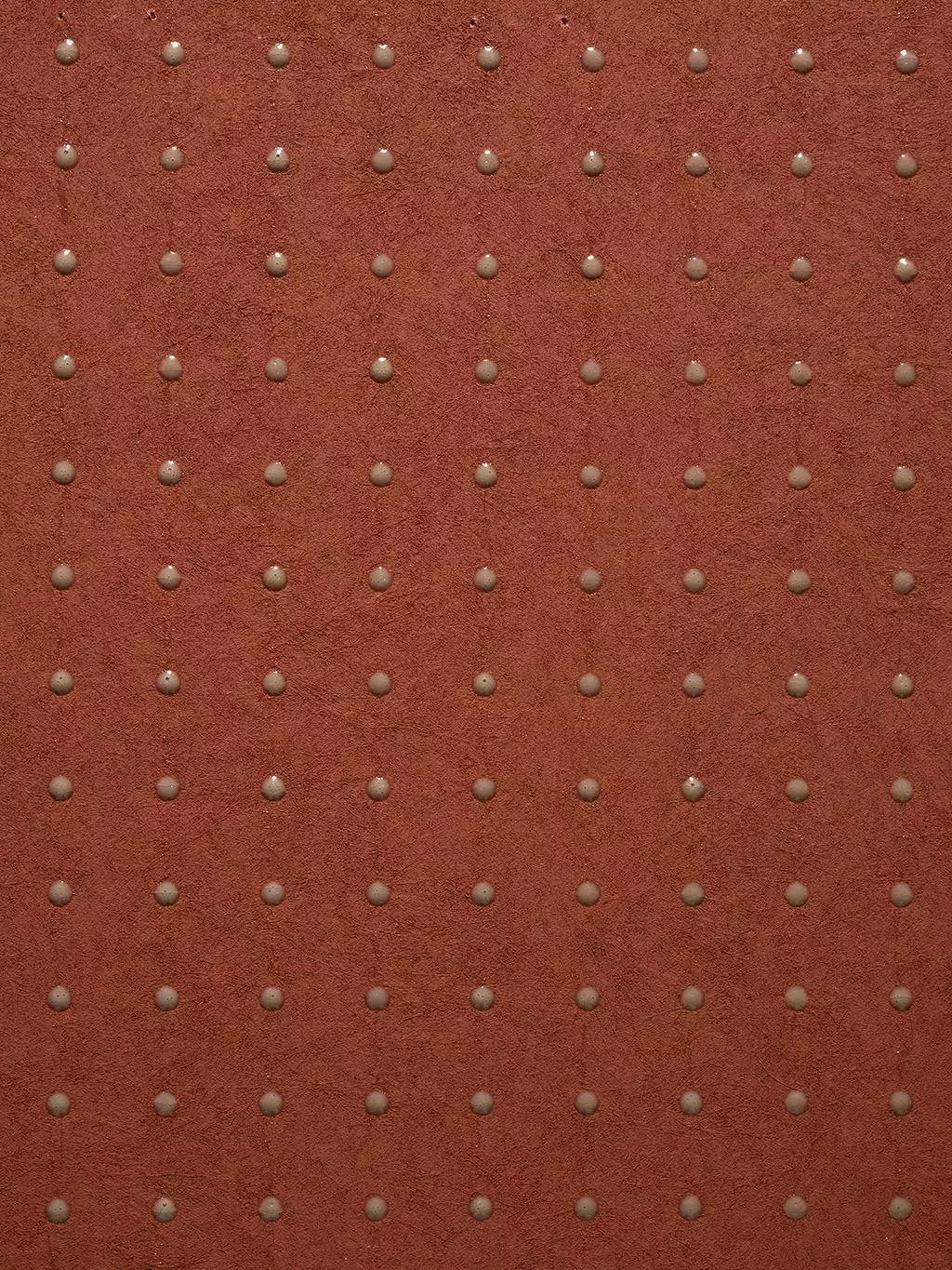 Dots, Red of Ancient Architecture - 31031 - Punkte Tapeten - Braun - Rot - Arte - Le Corbusier Wallcoverings