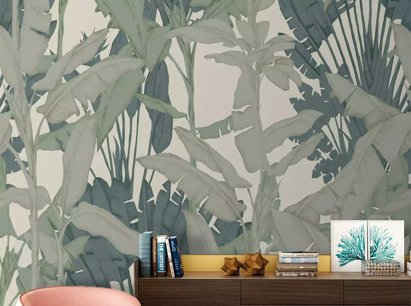 Adele - Blätter - Grün - Hellgrün - 