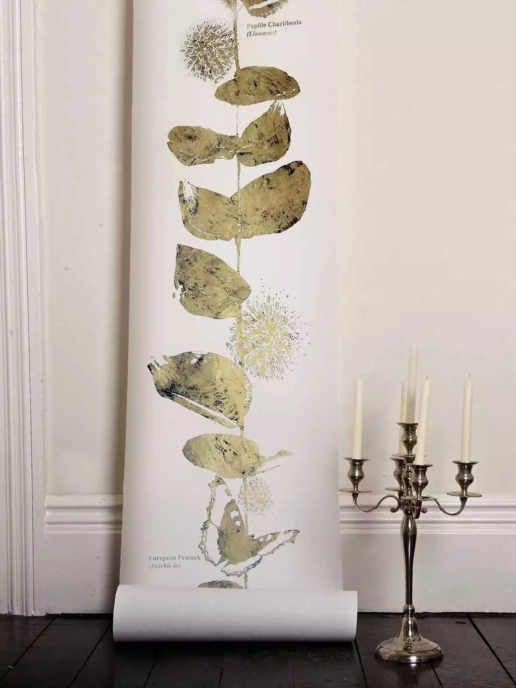 Columbia Road Foil, Gold - Blätter - Gold - Weiß
