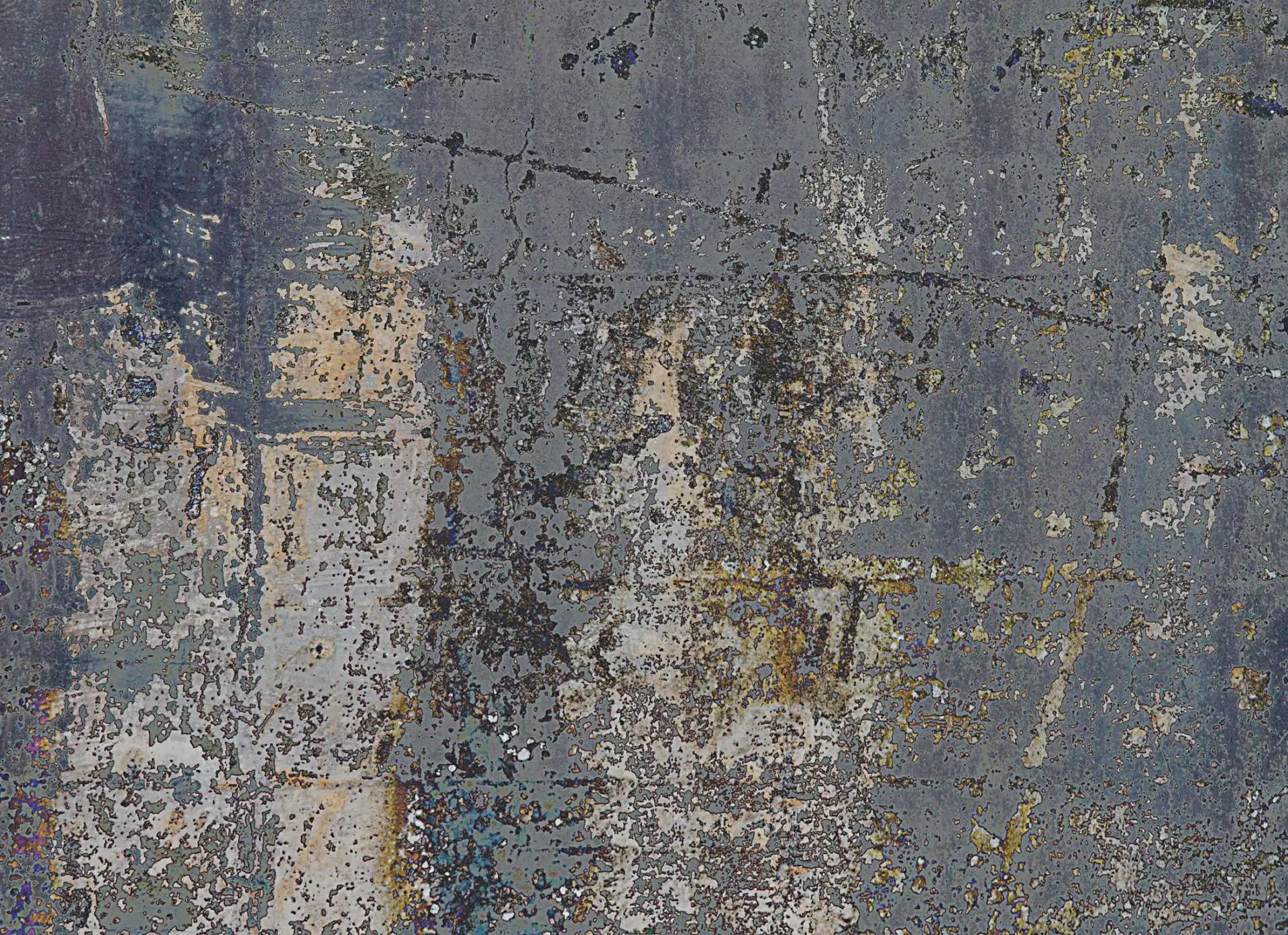 korrosion_unlasting - Patina - Braun - Grau - Ocker - Carlos