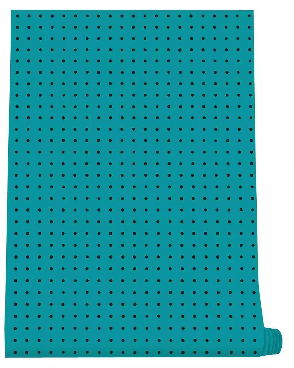 Peggy, Lido - Punkte Tapeten - Schwarz - Türkis - Mini Moderns
