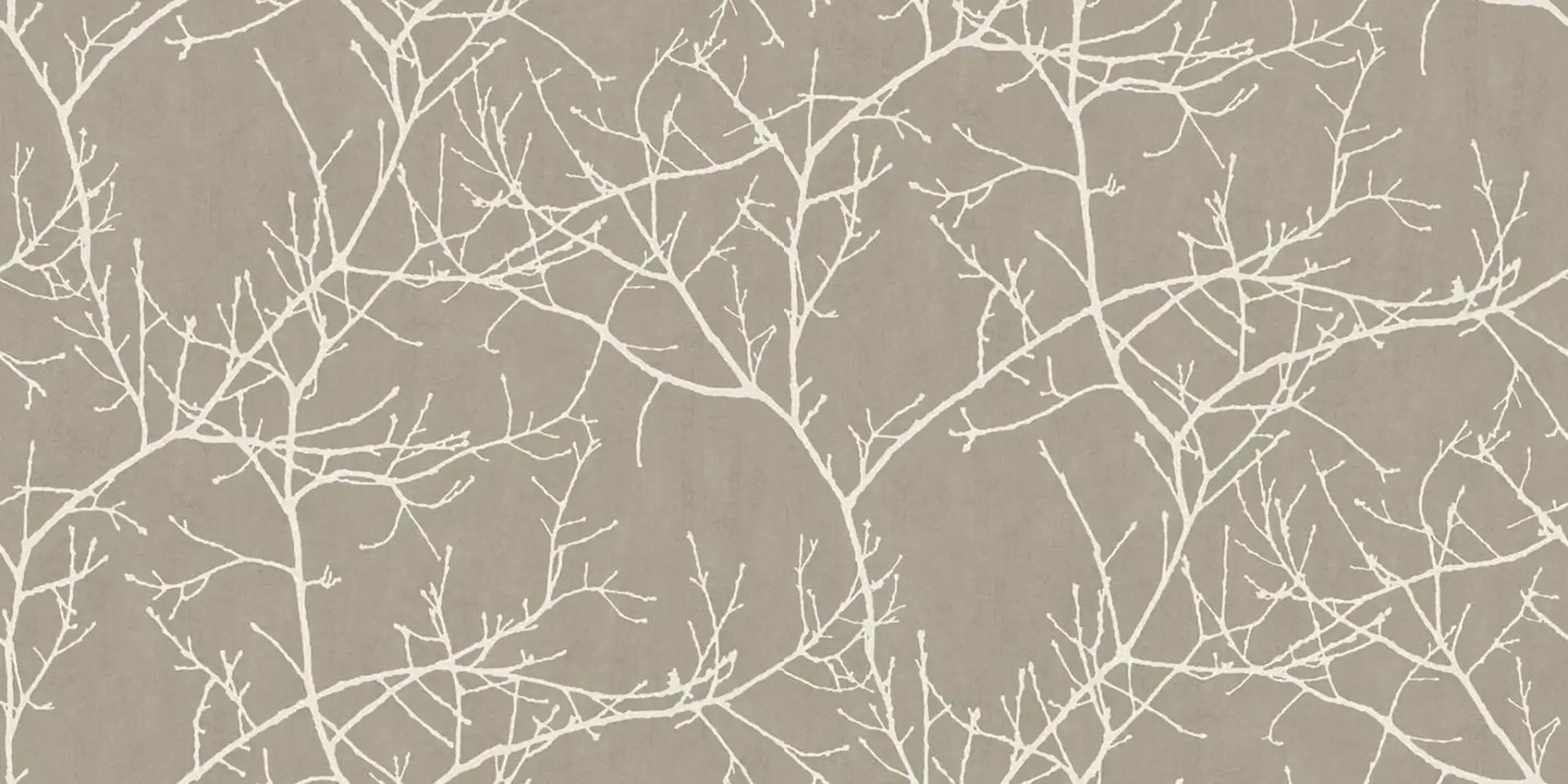 Arbre. col. 5 - Äste - Creme - Hellbraun - Casadeco