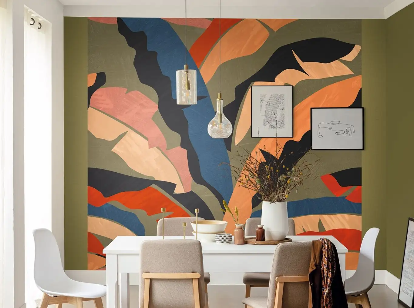 PLUMOSA - Blätter - Multicolor - Caselio