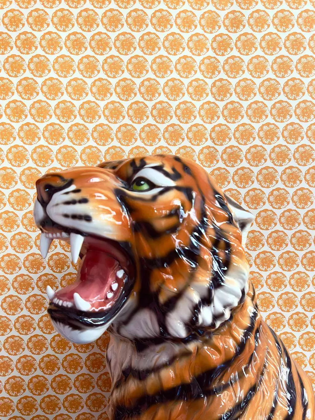 Wild Flower - Blumen - Florale Muster - Orange - Lisa Bengtsson