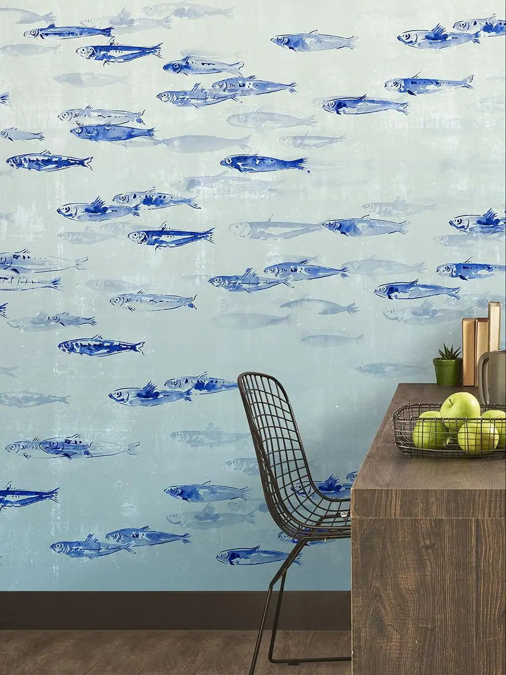 Sardinia, col.07 - Fische - Tier Tapeten - Unterwasserwelt - Wasser - Blau - Wallpepper