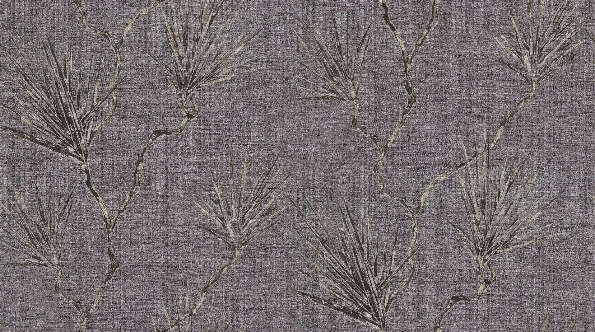 Peninsula Palm, col. 7 - Äste - Braun - Gold - Hellbraun - Sanderson 