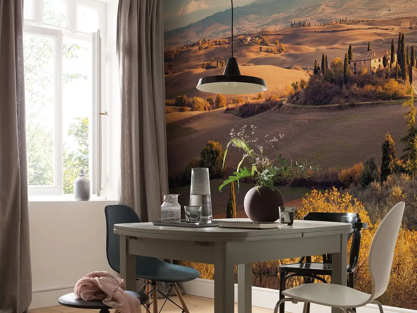 TOSKANAGOLD - Landschaft - Multicolor - Komar.Vlies