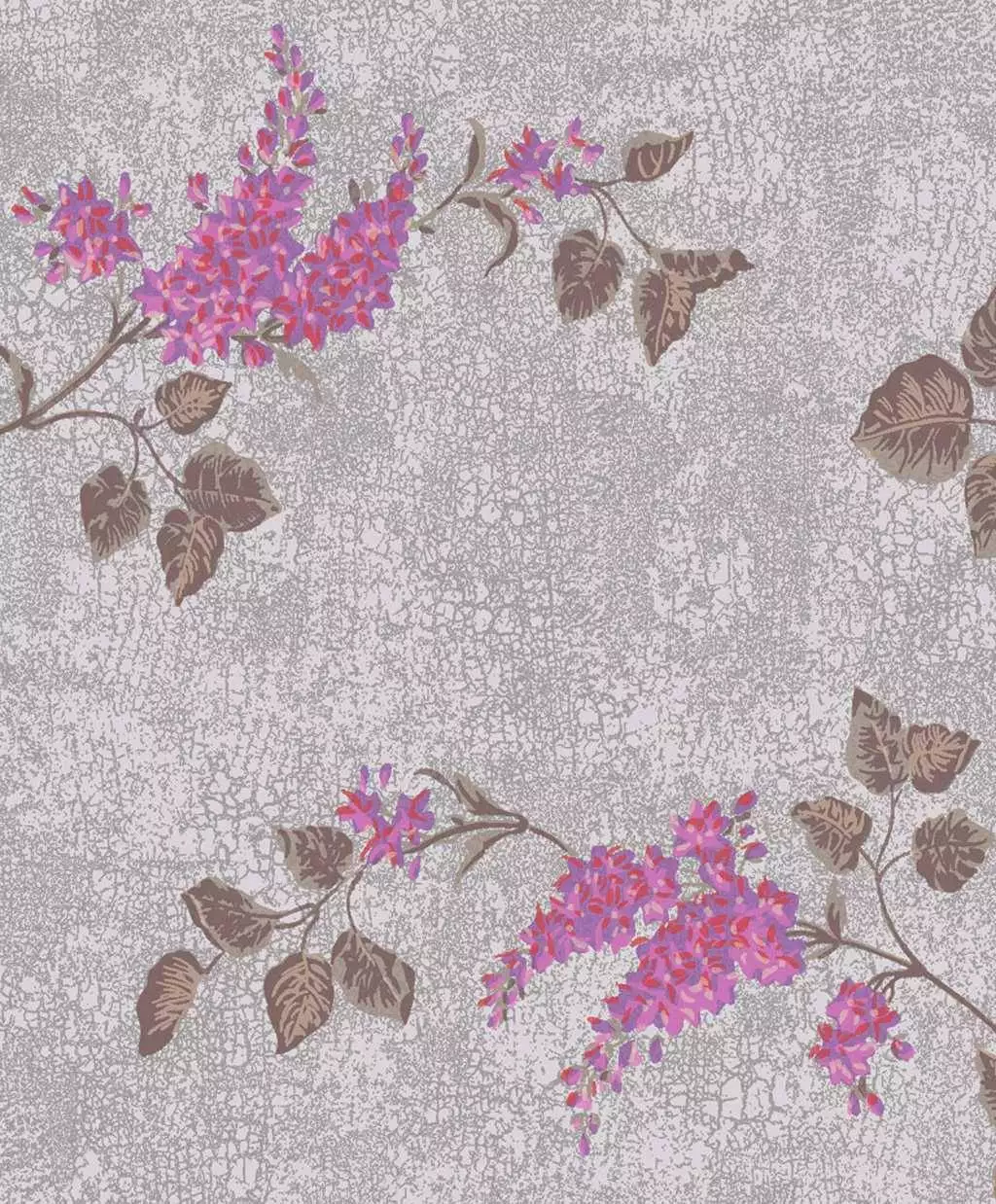 Lilac, col. 12 - Blumen - Blätter - Cole & Son