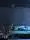 Vista Mediterranea, col. 13 - Landschaft - Sonne - Stadt - Boudin blue - Grau - Cole & Son
