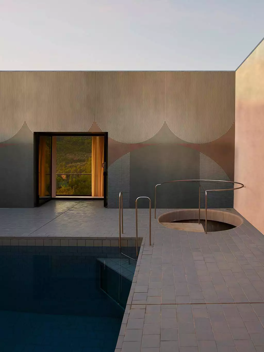 Bau-Man, OUT System - Grafische Muster - Braun - Creme - Grau - wall & decò