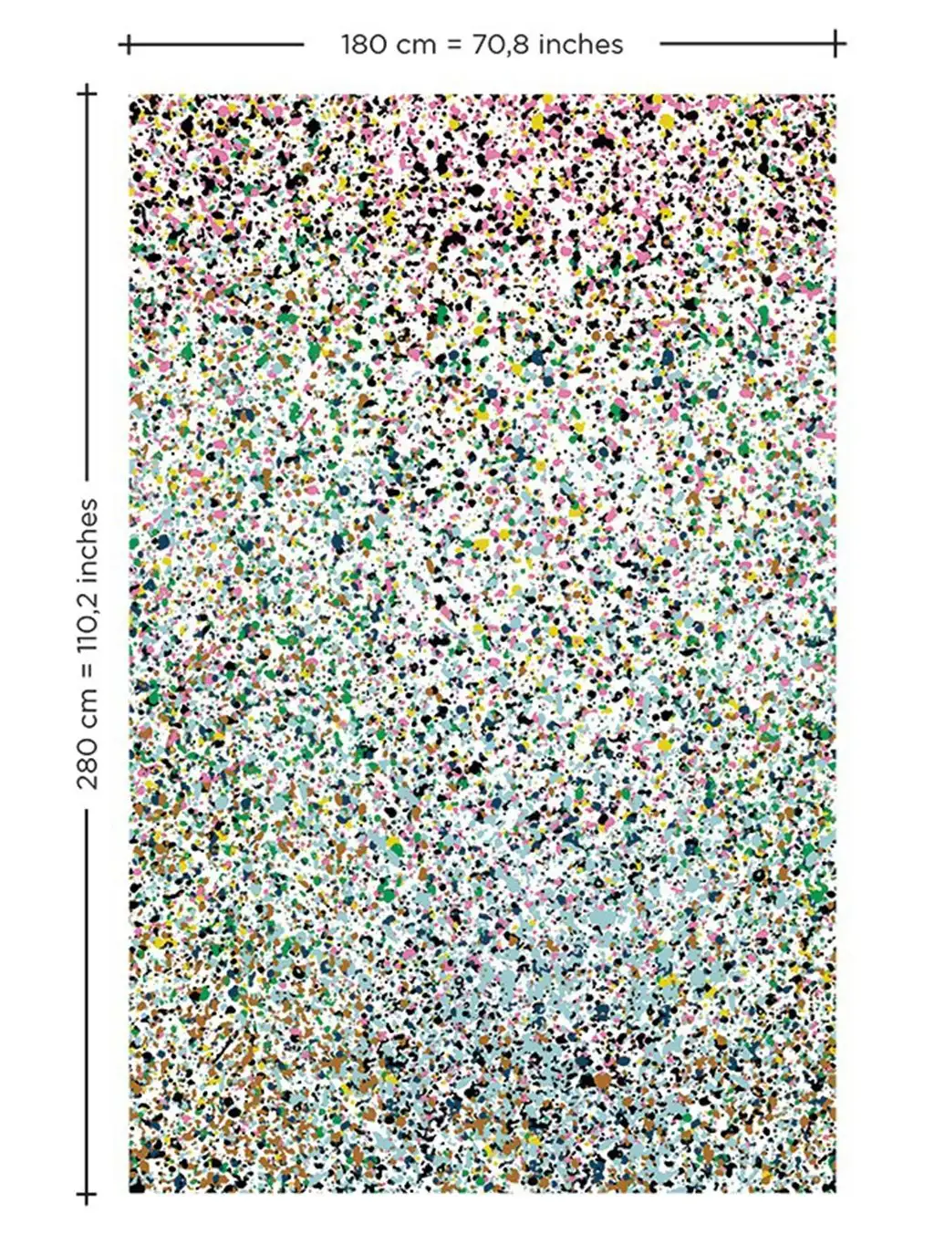 Stardust, day - Punkte Tapeten - Multicolor - Bien Fait