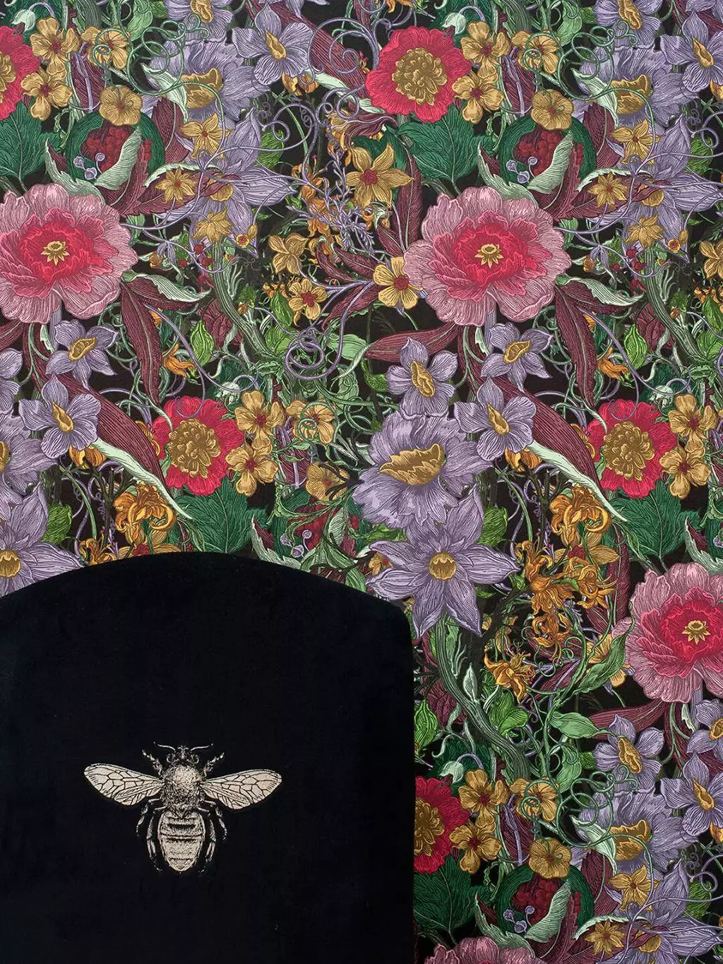 Berkeley Blooms Wallpaper - Blumen - Blätter - Florale Muster - Multicolor - Timorous Beasties