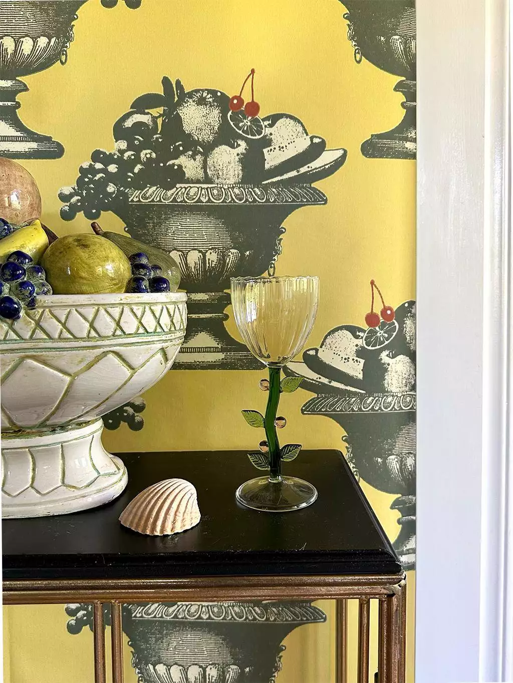 Cherry on Top - Früchte - Gegenstände - Obst - Gelb - Grau - Lisa Bengtsson