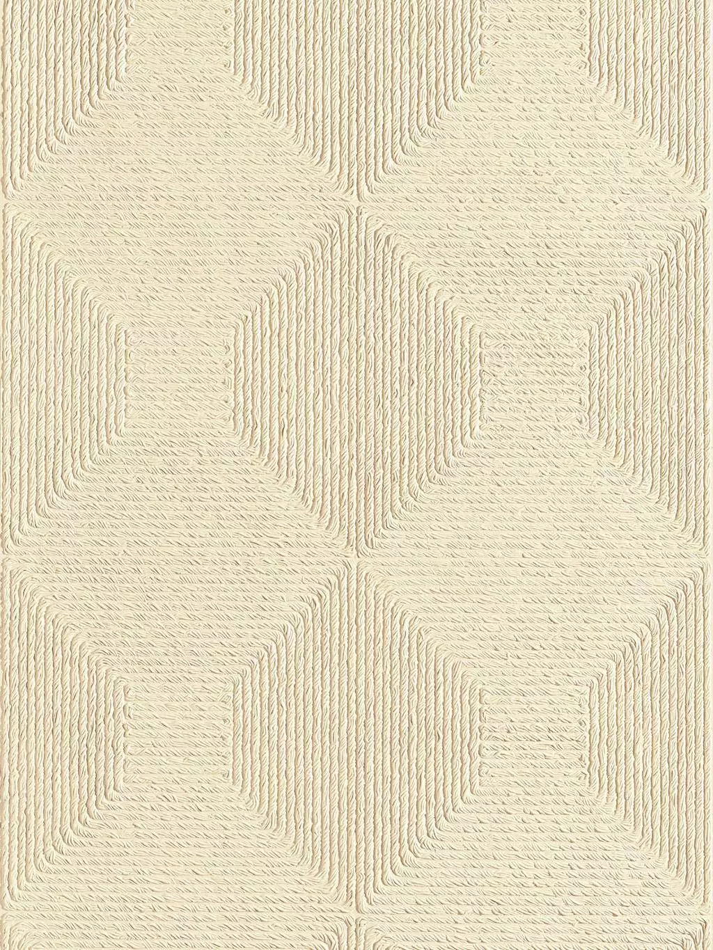 Sea Grass Matting - Gewebe - Rauten - Creme - Lincrusta