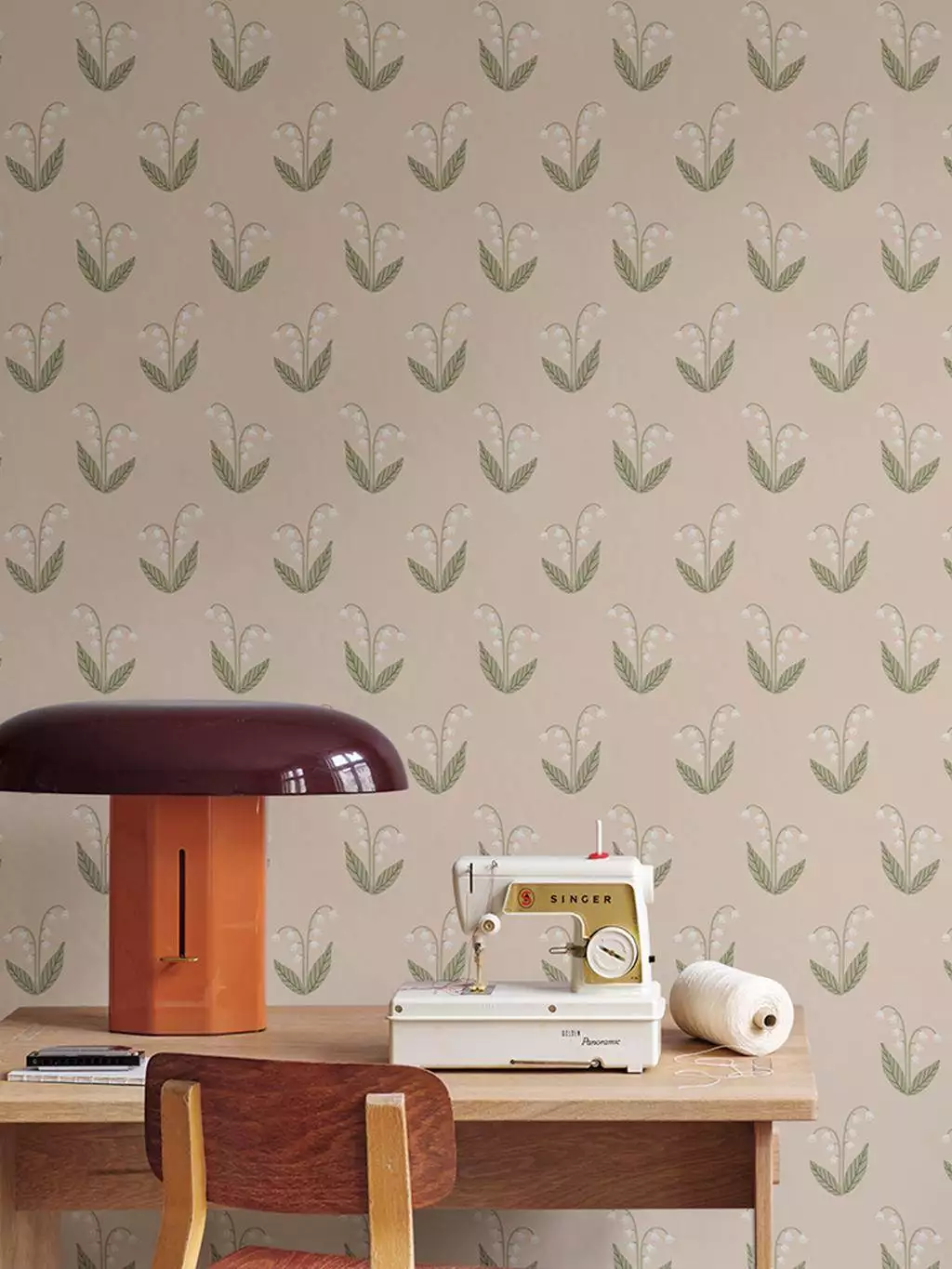 Lilly,  col. 05 - Blumen - Florale Muster - Rosa - Sandberg