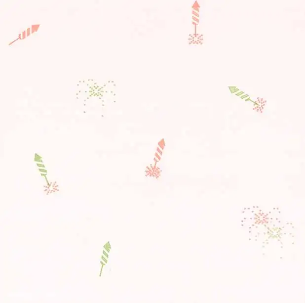 Petardos, col.03 - Gegenstände - Hellgrün - Rosa - Weiß - Tres Tintas