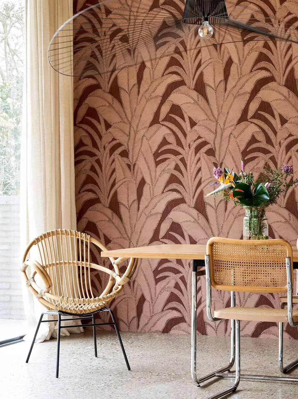 Manila Botanic, col. 02 - Blätter - Florale Muster - Moderne Muster - Braun - ARTE