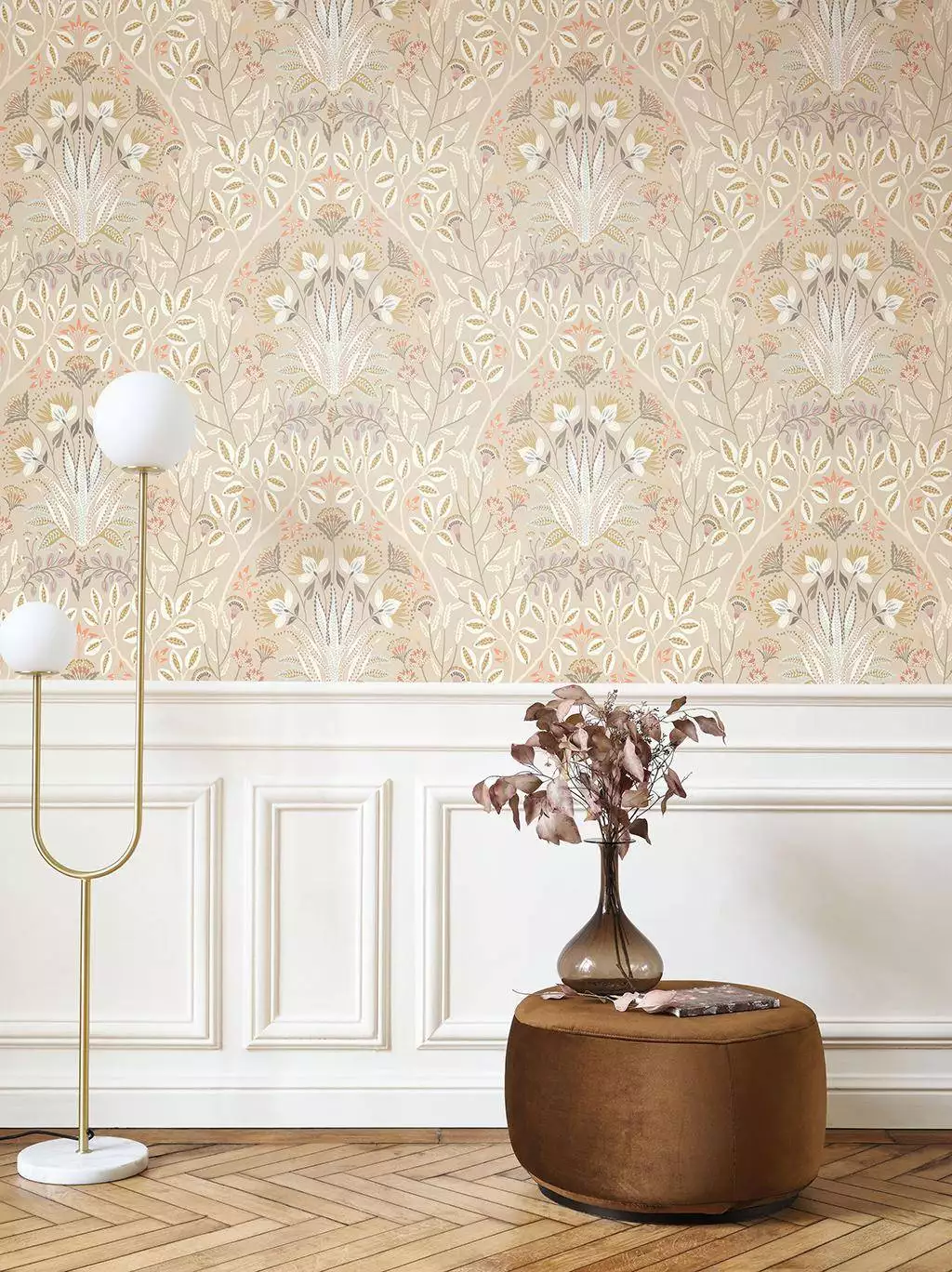 Lords, col. 99 - Blumen - Blätter - Florale Muster - Multicolor - Casadeco