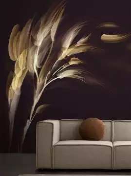 Willow Wallpaper, col. Chocolate